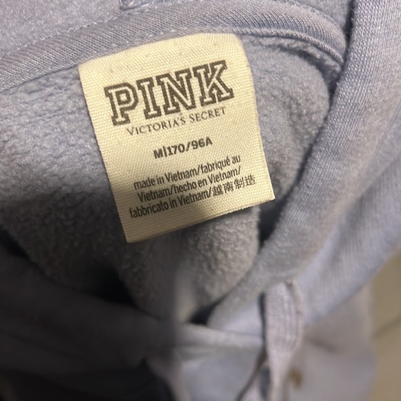 Medium lavender PINK hoodie only worn once not my style - Picture 2 of 2